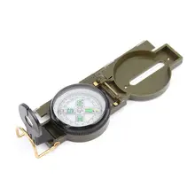 Портативный складной объектив компас Военная многофункциональная приборная панель Guider инструмент открытый пластиковый Компас Кемпинг Пешие Прогулки Аксессуары