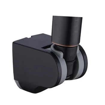 

2Pcs/lot Black Plated ABS Adjustable Shower Holder Hand Shower Holder Bracket