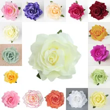 50 шт., 10 см, розовые цветочные головки, искусственный шелк, для рукоделия, для поцелуя, шар, букет, цветок, на стену, вечерние, свадебные, для украшения дома, 15 цветов