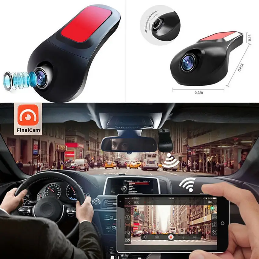Зеркало заднего вида wifi HD 1080 P автомобильная камера novatek 96658 sony IMX323 170 градусов