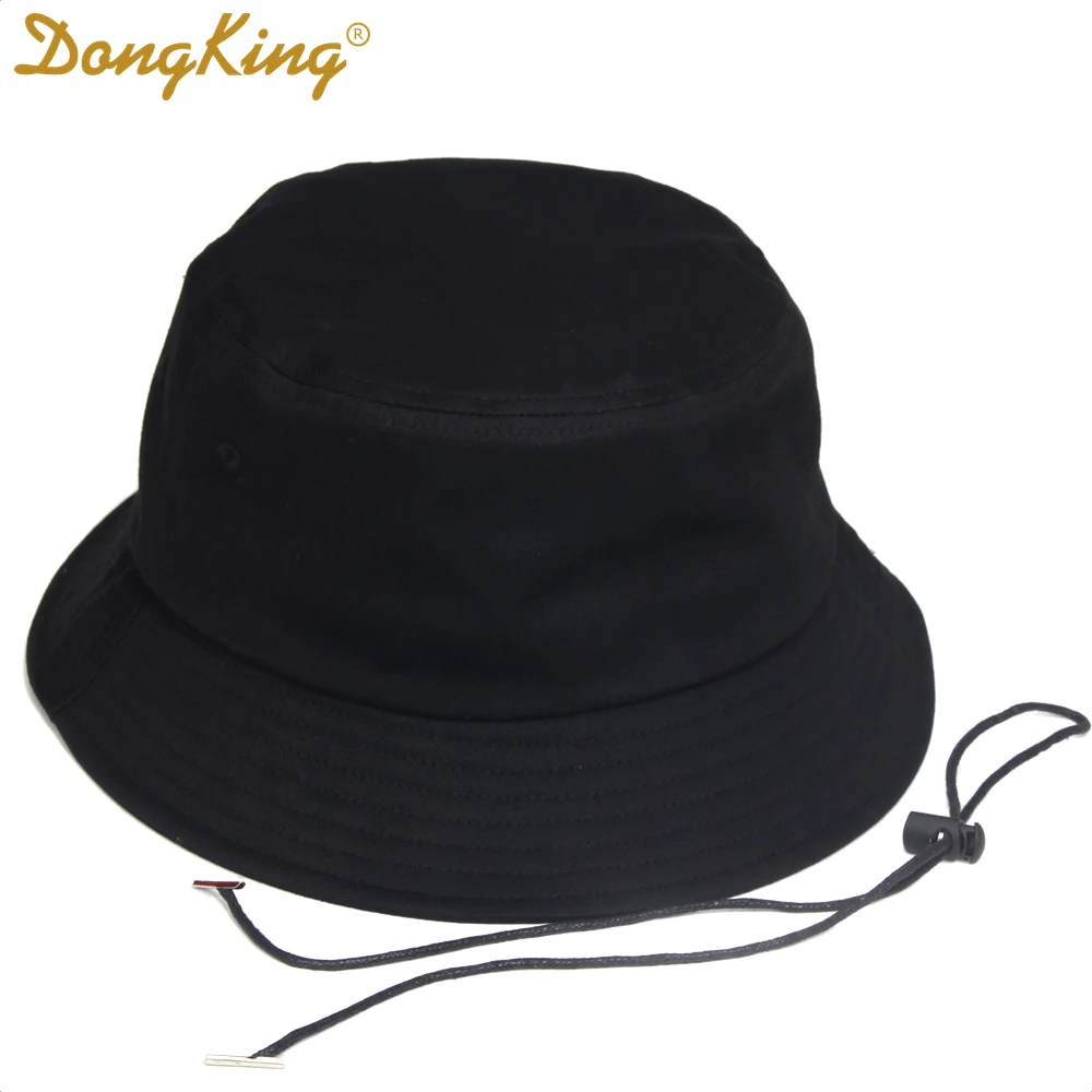 DongKing كبيرة حجم دلو القبعات يندبروف سلسلة قبعة كبيرة كبيرة رئيس في الهواء الطلق دلو قبعات أعلى جودة القطن خنزير الأنف مشبك الكبار