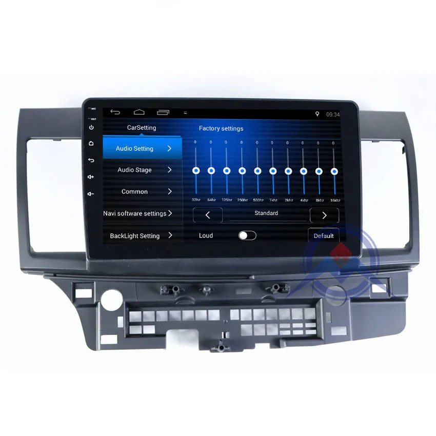 Top ZOHANAVI 10.2 inch Android Car DVD player for Mitsubishi lancer 2008 2009 2010 2011-2016 radio GPS navigation multimedia player 3