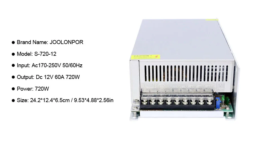 12V 720W power supply