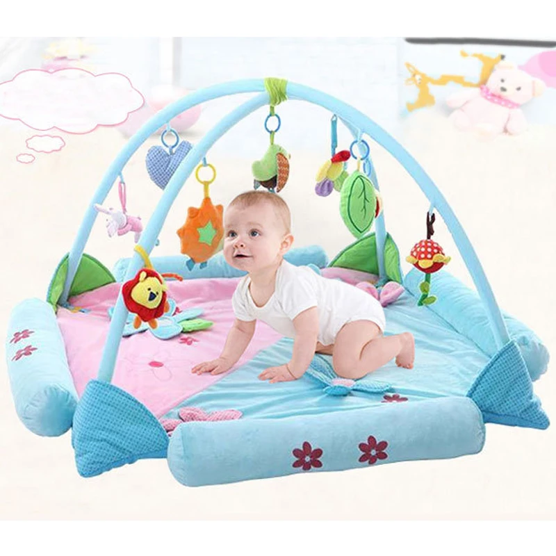 Newborn Baby Large Soft Play Mat Game Rug Educational Crawling Activity