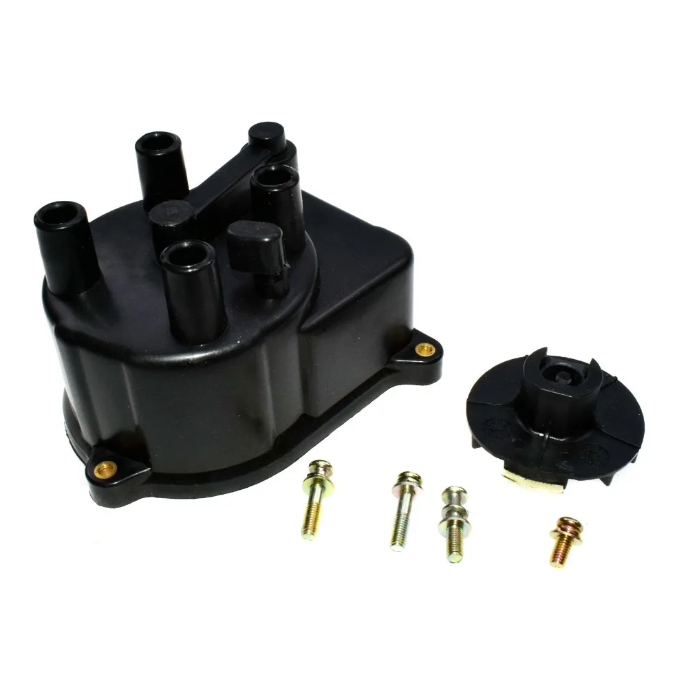 Distributor Cap and Rator Set For Acura Integra Honda Accord Civic CR-V OEM# 30103P08003 & 30103-P08-003 & 30102-P54-006