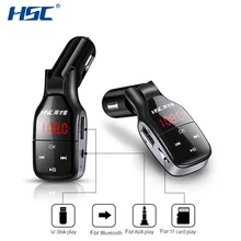 HSC YC37 Dual USB 3.1A Car Charger Bluetooth MP3 Player Fast Charge Support for TF Card U-Disk Smart Charge Strong Compatibility
