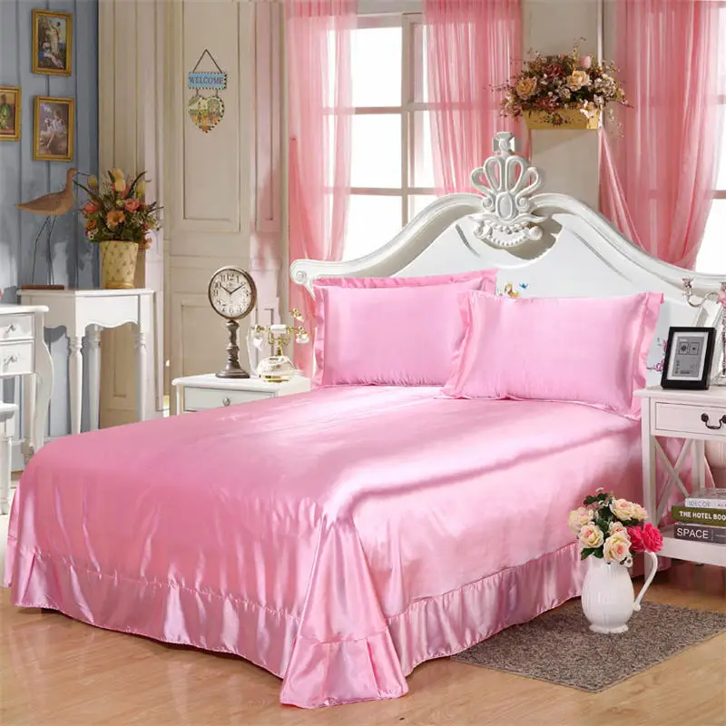 Домашние покрывала для кровати, чистый цвет, мягкие удобные простыни для ухода за кожей, двойные кровати, кровать, плоская спальня, декоративная кровать, плоская - Цвет: No-11