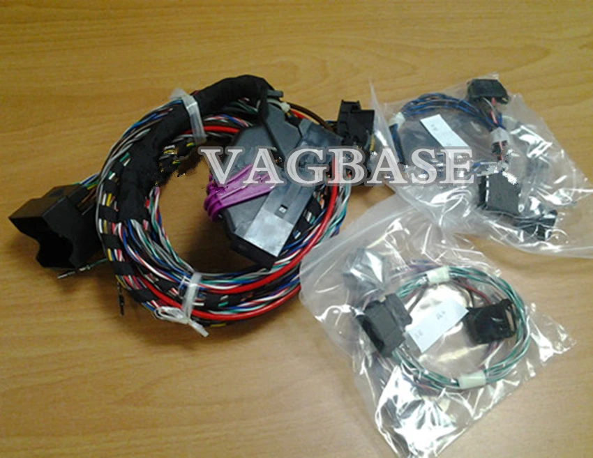 

For Volkswagen VW Golf 6 Scirocco Tiguan Install Dynaudio Wire Cable 1 Set of Dynaudio Wiring Harness