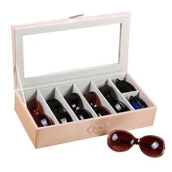 

Storage Boxes Bins Sunglasses organizer Leather sunglasses display box sunglasses storage box travel storage box organizador
