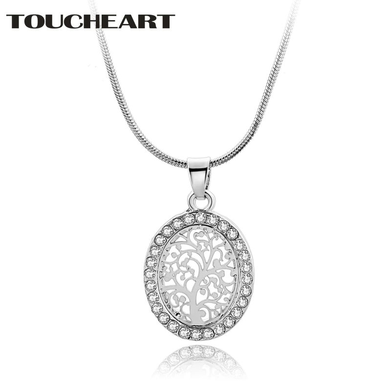 

TOUCHEART Wholesale Custom Nameplate Tree of Life Bohemian Necklaces Pendants For Women Charm Luxury Jewelry Necklace SNE180036