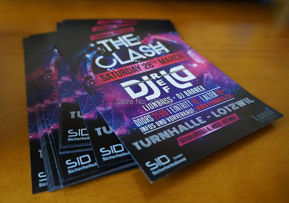 free custom flyers