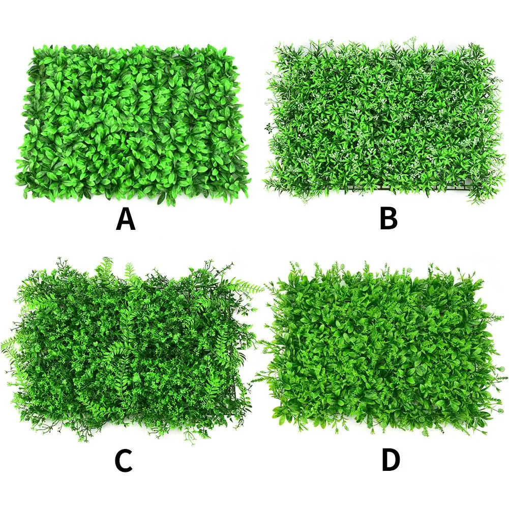 

Grass Mat Green Artificial Plant Lawns Landscape Carpet For Home Garden Wall Decoration Backyard Grass Party Wedding Supply