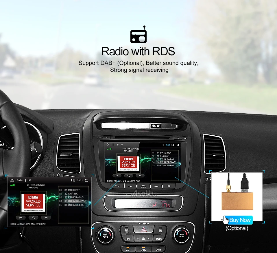 Asottu Z13SLT8060 Android 9,0 Автомобильный gps для kia Sorento 2013 dvd Автомобильный dvd gps плеер 2 din автомобильный стерео плеер gps навигация