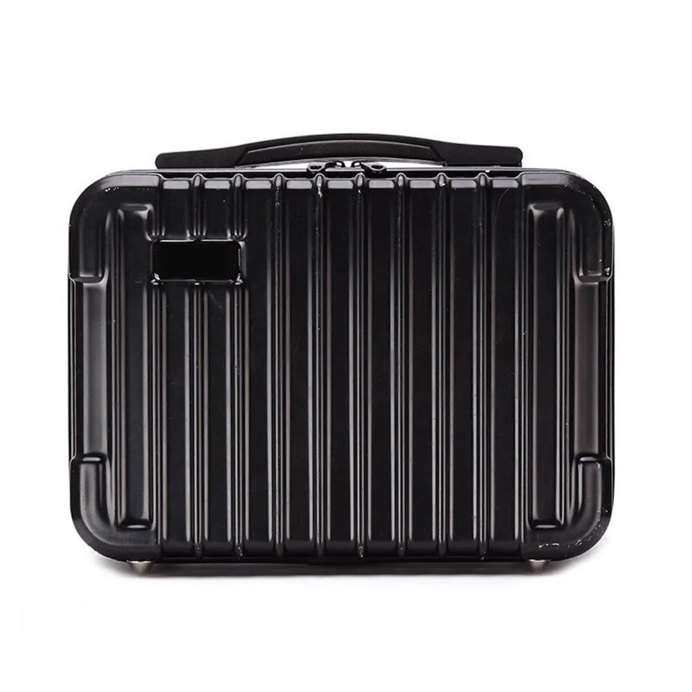 Водонепроницаемый Портативный сумка для переноски чемодан для DJI Мавик Air Drone RC 15J Прямая - Цвет: Черный