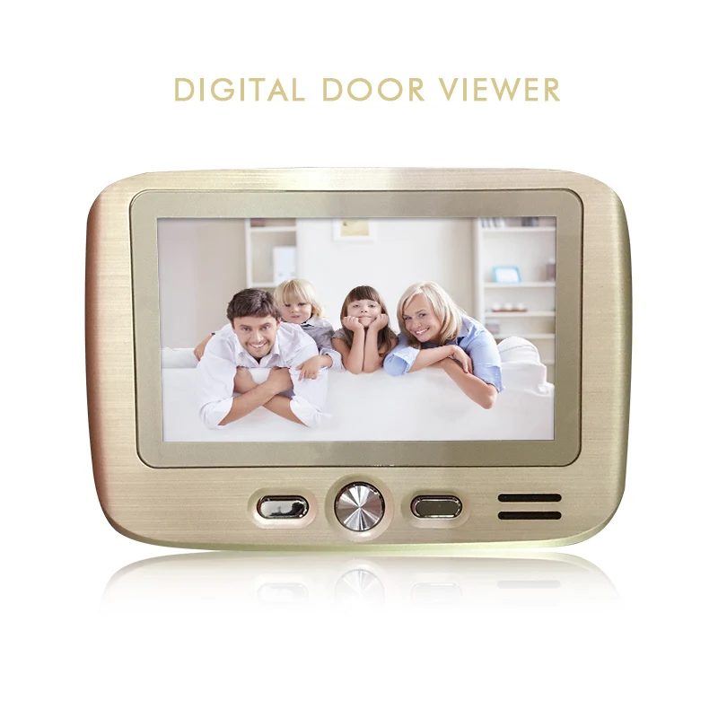 R103 камера для передней двери mirilla electronica puerta 4 3 дюймов TFT LCD IR ночное видение PIR