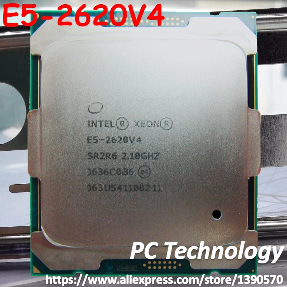 best processor Original Intel Xeon Processor oem E5-2620 V4 2.10GHz 8-Core 20M E5 2620V4 FCLGA2011-3 85W official E5-2620V4  100% good quality amd cpu