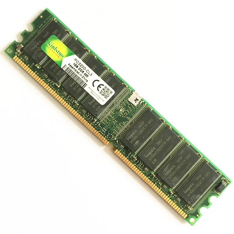 Kinlstuo DDR 1GB 400MHz Rams PC 3200 DIMM 184PIN настольная память полная совместимость протестирована хорошая работа|Оперативная память| | АлиЭкспресс