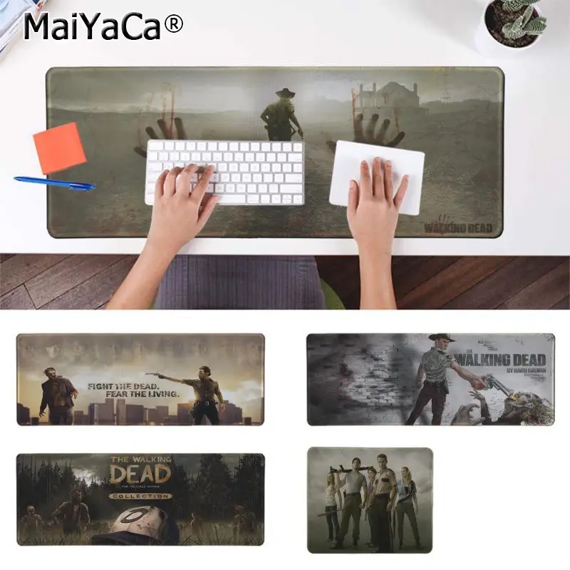 Maiyaca высокое качество Ходячие мертвецы офисные мыши геймерский мягкий коврик для