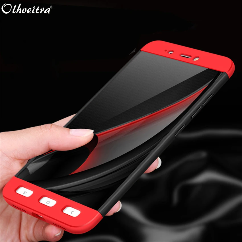 

Full Cover For Xiaomi Redmi Note 4 Case 3 In 1 Hard PC Phone Cases 360 Degree Original Protection Case For Xiaomi Redmi Note 4