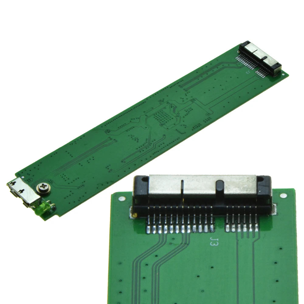  Für Macbook 2010 2011 Air A1369 A1370 SSD Tragbare fall USB 3.0 zu 12 + 6 pin Disk Drive slot HDD g