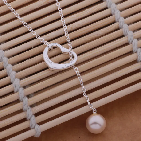 

wholesale jewelry silver Fashion jewelry chains necklace pendant WN-608