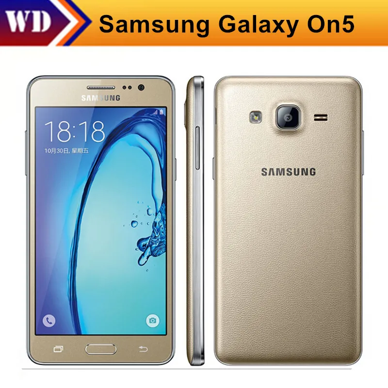 Original Unlocked Samsung Galaxy On5 G5500 4G LTE Quad Core Dual SIM Exynos 3475 5 0