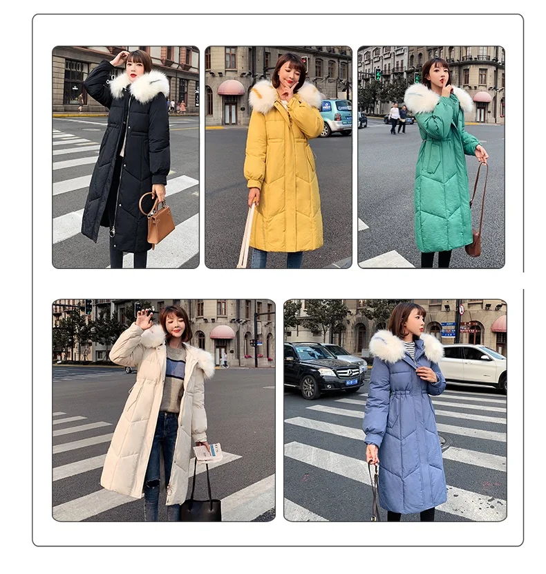 KUYOMENS Women Winter Coat Lady Jacket Warm Woman Parkas Female Overcoat High Quality Coats Girl's New Winter Clothes
