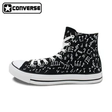 Classic Original Converse All Star Minim Musical Note Design Hand Painted Shoes Man Woman font b