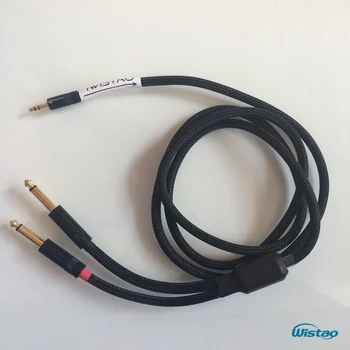 

HIFI 3.5mm Stereo to 2X6.35mm Mono Cable Choseal 4N OFC Audio Cable Gold-plated Plugs Manual 1m to 3m DIY Free Shipping