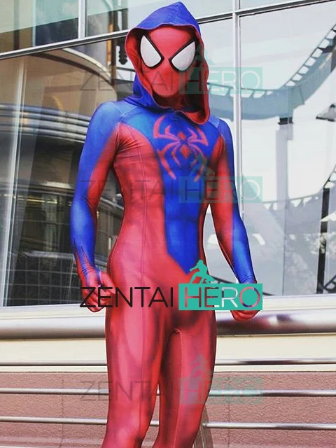 Ben Reilly Spider-Man Cosplay Costume Bodysuit Spiderman Zentai Halloween Adult