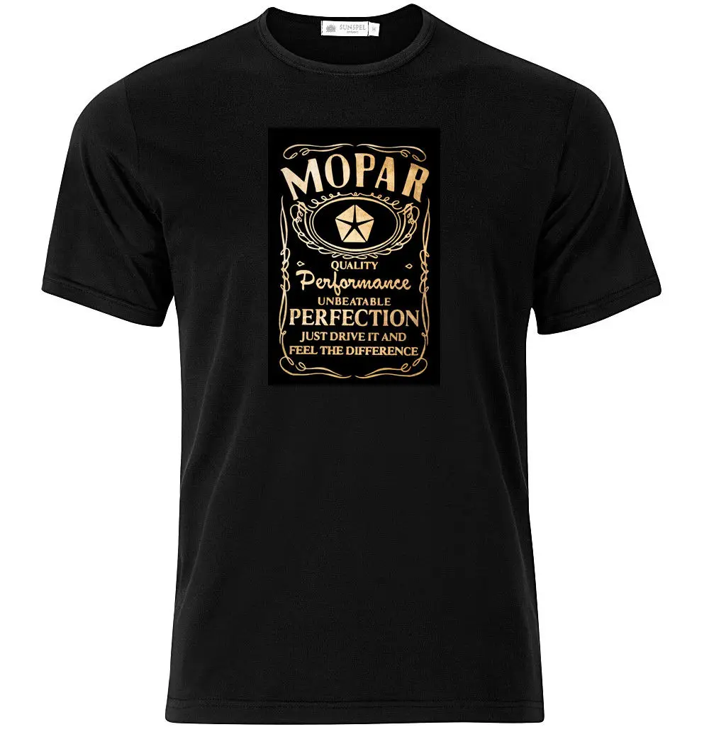 Mopar качество Спектакль-Графический Хлопок Футболка короткий и длинный рукав лето О-образный вырез Футболка, Бесплатная доставка дешевая