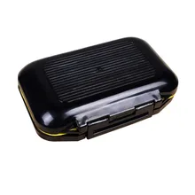 Портативная водонепроницаемая рыболовная приманка коробка ложка крючки ящик для хранения контейнеры для литья рыболовные снасти для ловли нахлыстом