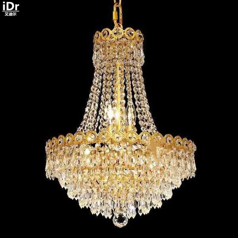 Люстры золото хрустальные люстры подвесные светильники Золотой стильные лампы d40cm x H50cm