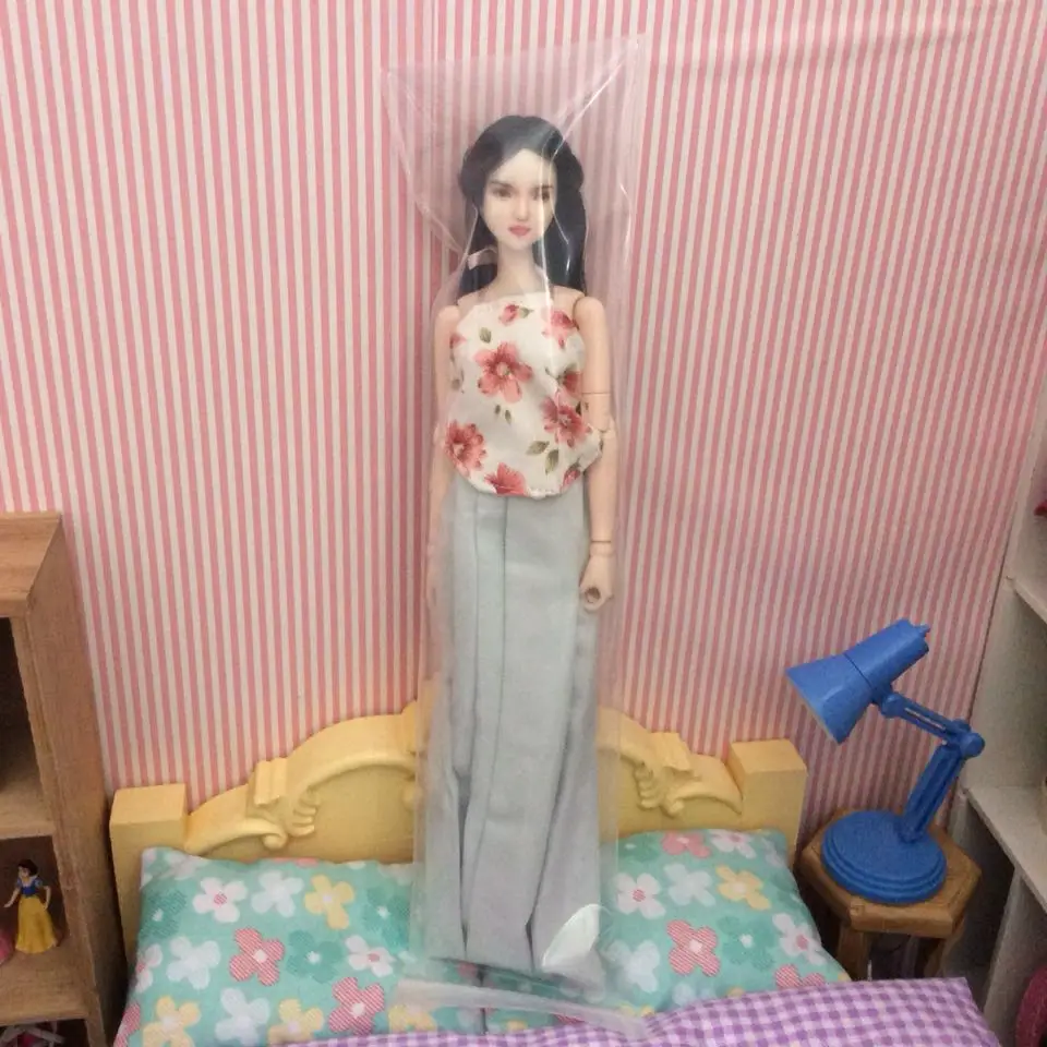 

BJD doll special dust bag transparent dust bag a bag of 20 clothes can be packed dolls and other doll accessories