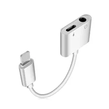 Для IOS 11 12 адаптер 3,5 мм, AUX, разъем для наушников аудио наушники сплиттер кабель для зарядки музыки для iphone X XS Max XR 7 8 Plus