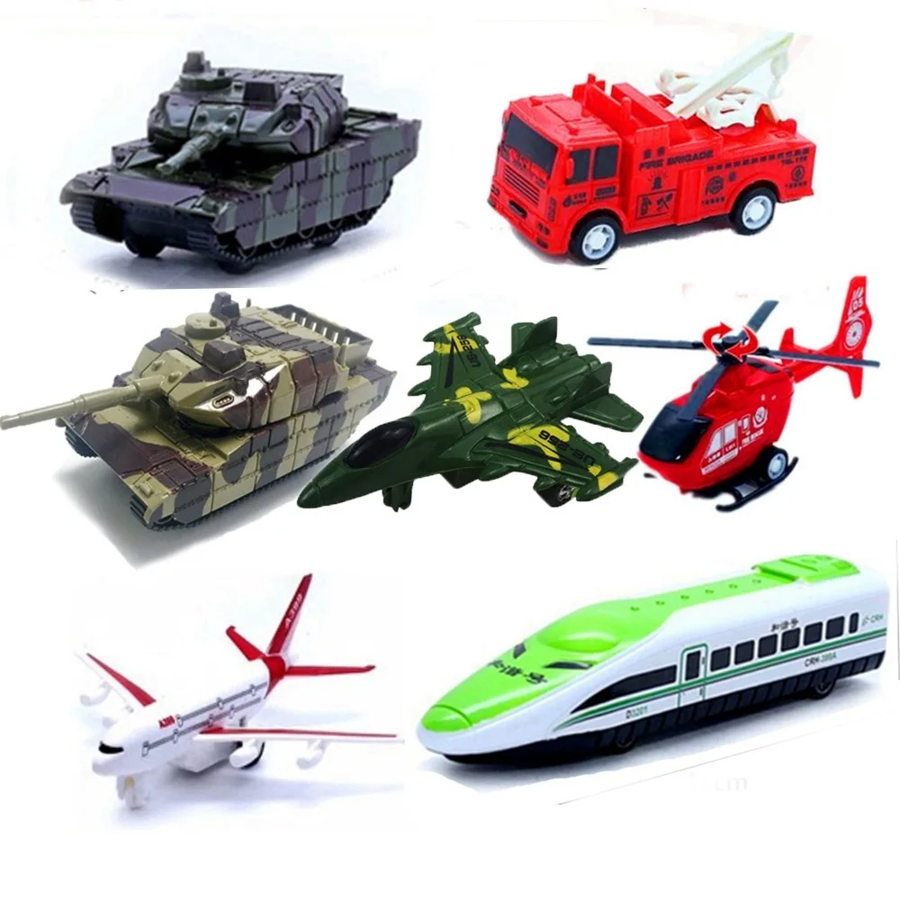 

1PC Warplane Helicopter Air Bus Model Airplane Planes Tank Toy Models For Children Diecasts Contruction Vehicles Kids Toy