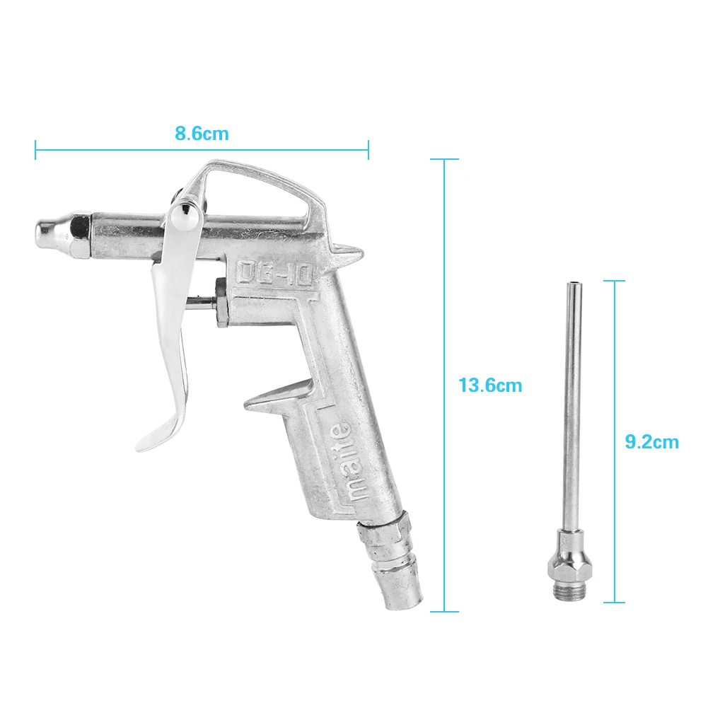 DG-10 1/4" Compressed Nozzle Blow Gun Air Compressor Dust Spray Trigger Handle 