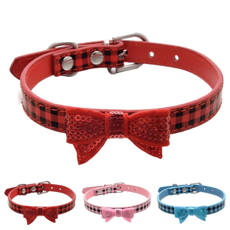 Buy New Qualified Pu Leather Pet Collar Puppy Choker