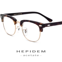 Ацетатные очки, оправа для мужчин, металлические круглые глаза, очки по рецепту для женщин, металлическая близорукость, оптическая оправа, очки, очки