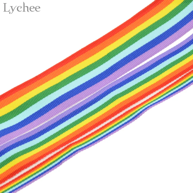 Lychee Life 3 метра радужные полосы лента с принтом сделай сам украшение для вечеринки