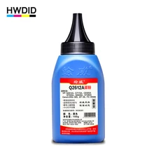 HWDID Q2612A 12a черный тонер порошок совместимый для 2612A C7115A 7115 CE505A 505 Q7553A Q5949A CF280A для CRG-303 EP-26 FX-9