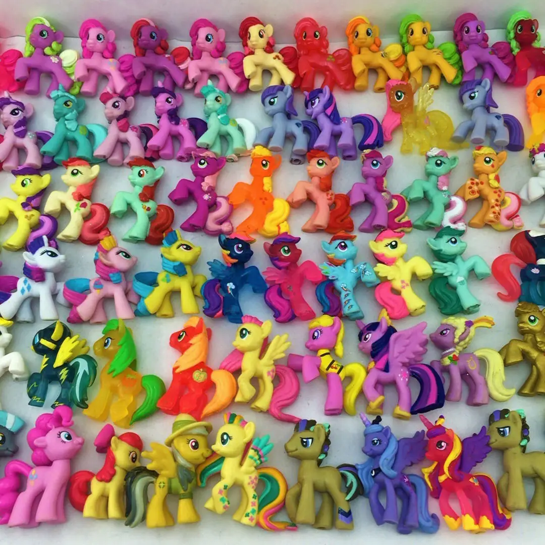 

Random 20pcs 2'' Toy Pet Little Friendship Is Magic G1 Figure Girls Kid Gift