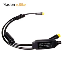Среднего двигателя Шестерни Сенсор для BAFANG BBS01 BBS02 BBSHD 3 Pin в один разъем 24 см Цельнокройное Шестерни Сенсор с Y кабель для BAFANG Сенсор