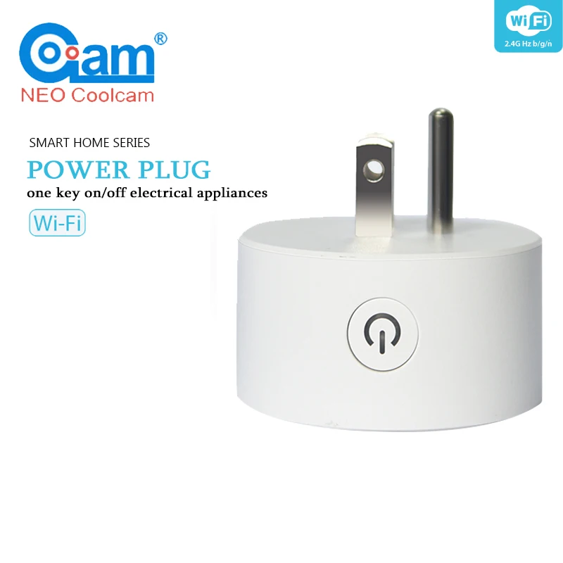 

NEO Coolcam NAS-WR06W WiFi Smart US Socket Plug Sensor Mini Smart Plug Home Automation Alarm System Motion Alarm