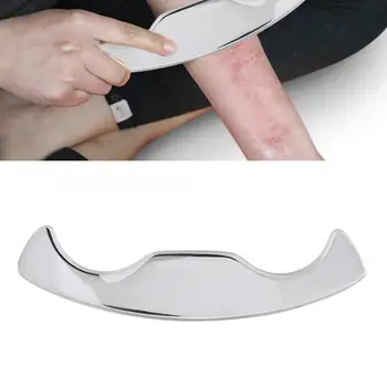 

Body Relax Stainless Steel Scraping Board Facial Body Scrapper Plate for Release Pain Relief Guasha Tools Massageador
