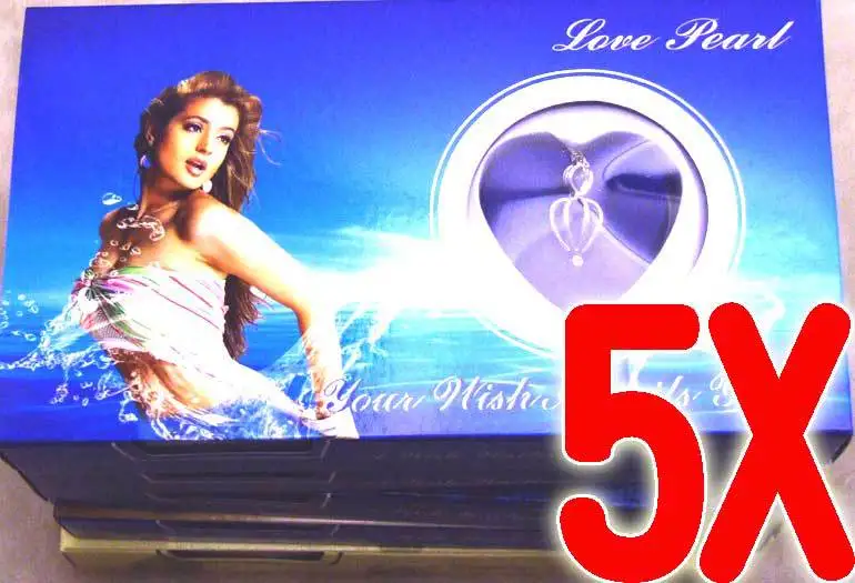 Ожерелье с жемчугом в форме сердца 5X|pearl necklace|love pearl gift setsgift gifts |