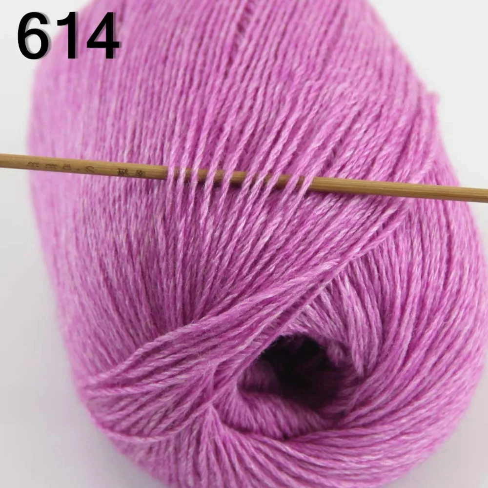 High quality 100 pure cashmere luxury warm soft hand knitting yarn