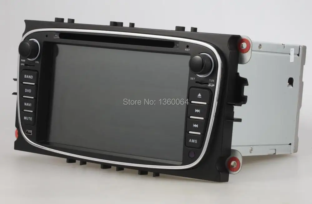 Clearance Quad Core 1024*600 Resolution 2 Din Android 5.1.1 Car DVD For Ford Mondeo/Focus/S-max/C-max/Galaxy GPS Radio RDS CANBUS WiFi 3G 8