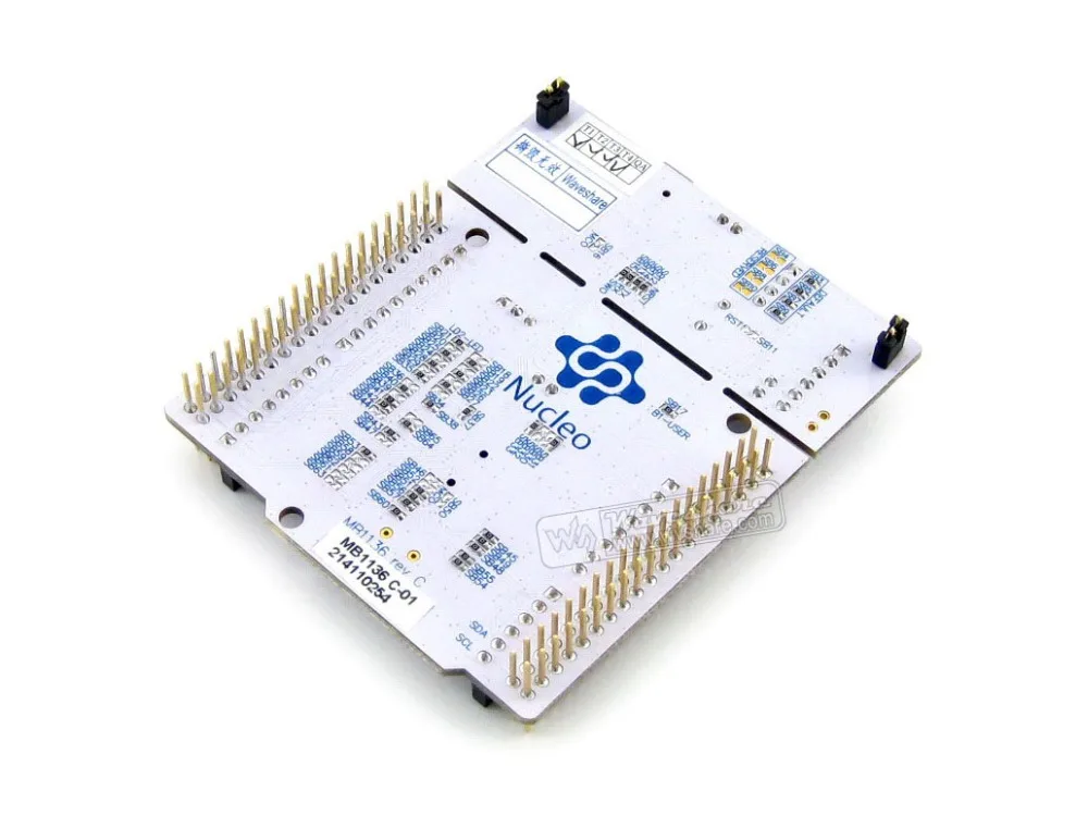 ST Оригинал STM32 NUCLEO F103RB F1 series с STM32F103RBT6 MCU встроенной планкой|Демонстрационные