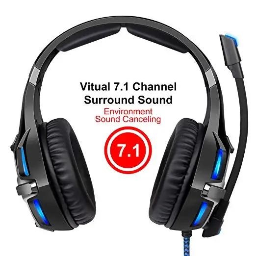 SADES R16 игровая гарнитура наушники USB 7 1 объемное стерео для ПК/ноутбука